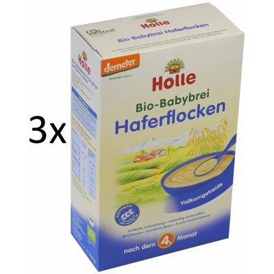 Holle Bio z ovesných vloček 3 x 250 g – Zboží Dáma