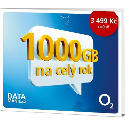 O2 Roční datové připojení 1TB SMALLPGO.0GP1T60 – Zbozi.Blesk.cz