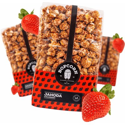 Bopcorn Jahodový popcorn 3000 ml – Zboží Dáma