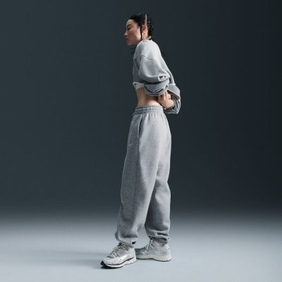Nike W NSW PHNX FLC HR OS PANT 2 W šedé FZ5996-063 – Zboží Dáma