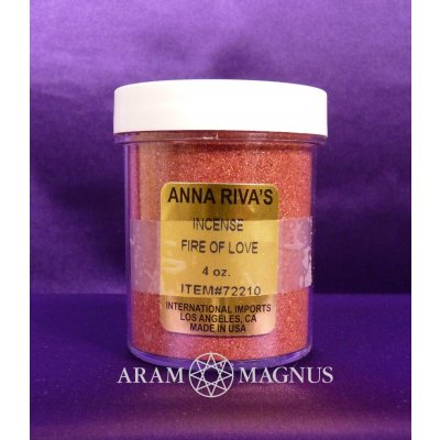 Anna Riva Vykuřovadlo magické práškové Oheň lásky Fire of Love 49 g – Hledejceny.cz