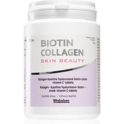 Biotin Collagen Skin Beauty 120 tablet – Zboží Mobilmania