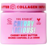 Yes Studio Cherry Licious šlehané tělové máslo s vůní třešní 400 g – Zboží Dáma