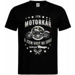Tričko Jsem motorkář Yamaha Virago černá – Hledejceny.cz