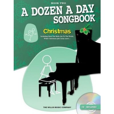 A Dozen A Day Christmas Songbook 2 for Piano + CD – Zboží Mobilmania