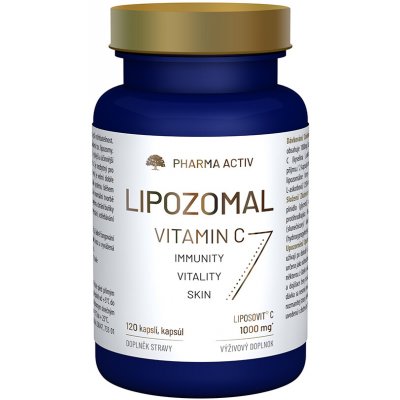 Pharma Activ Lipozomal Vitamín C 1000 mg 120 kapslí – Hledejceny.cz