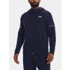 Pánská mikina Under Armour Armour Fleece Storm Zip Midnight Navy/White