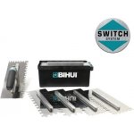 8-dílná sada zubových hladítek INOX s výměnnou rukojetí – Zboží Mobilmania