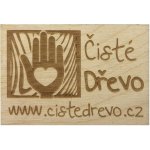 Čistédřevo dřevěná magnetka s vlastním motivem – Sleviste.cz