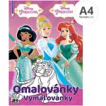 Jiri Models Omalovánky A4 Disney Princezny – Zbozi.Blesk.cz