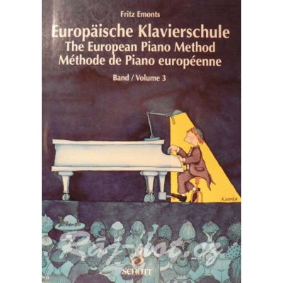 Evropská klavírní škola 3 + CD – Hledejceny.cz