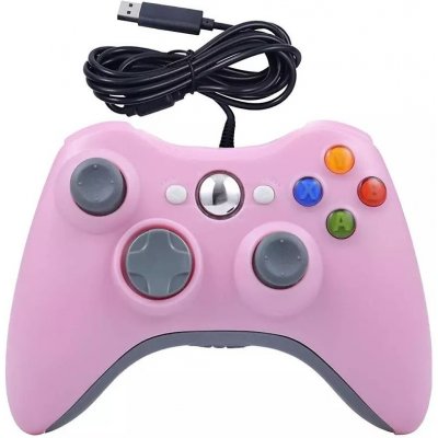 PSko drátový ovladač pro Xbox 360 růžový 5986 – Zboží Živě
