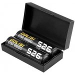 Golisi baterie S26 IMR 18650 / 35A 2600mAh 2ks + pouzdro – Zboží Dáma