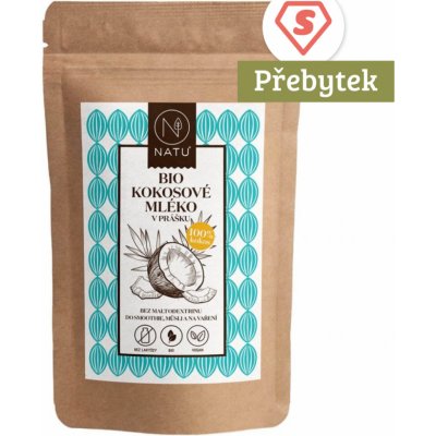 NATU Kokosové mléko v prášku BIO 250 g – Zboží Dáma