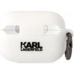 Karl Lagerfeld AirPods Pro 2 cover Silicone Choupette Head 3D KLAP2RUNCHH – Zboží Živě