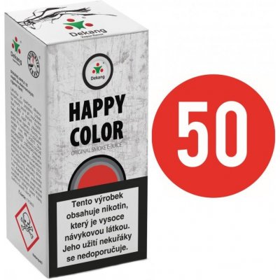 Dekang Fifty Happy color 10 ml 18 mg – Hledejceny.cz