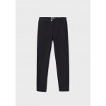 Mayoral kalhoty natahovací s ozdobnými lampasy černé – Zboží Dáma