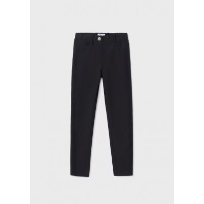 Mayoral kalhoty natahovací s ozdobnými lampasy černé – Zboží Dáma