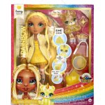 MGA Rainbow High Fashion Doll with Slime & Pet Sunny Madison – Zboží Dáma