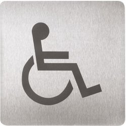 Sanela Piktogram - WC invalidní SLZN 44AC
