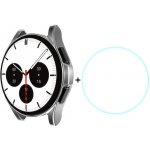 ENKAY Obal s tvrzeným sklem pro Samsung Galaxy Watch 4 Classic 46mm stříbrný 34012 – Zboží Živě