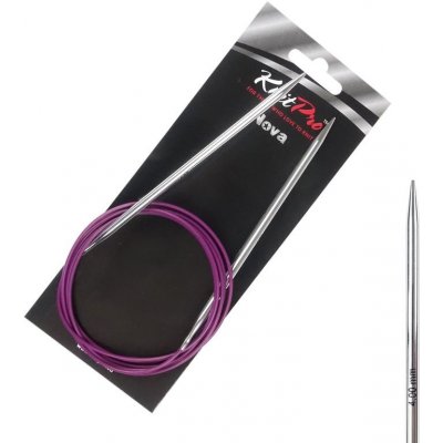Kruhové jehlice Nova 150 cm 4 mm – Zboží Dáma