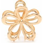 Skřipec na vlasy - kovový květ Barva: zlatá – Zboží Dáma