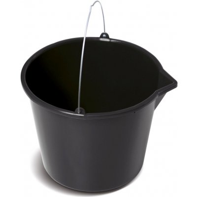 PROSPERPLAST Vědro BUCKET stavební s nálevkou 20 l černé – Zbozi.Blesk.cz
