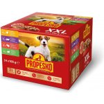 Propesko Adult kuře & hovězí & krůta & jehně 24 x 100 g – Hledejceny.cz