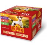 Propesko kuře & hovězí & krůta & jehně 24 x 100 g – Hledejceny.cz