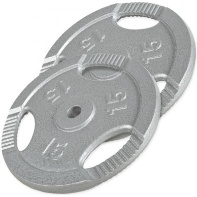 Gorilla Sports litina 2 x 15 kg kotouče 330 mm – Hledejceny.cz