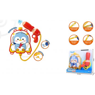 Wiky Vodní puška s nádržkou na záda tučňák – Hledejceny.cz