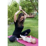 Jsem máma Funkční kojicí tričko modal černé – Zboží Mobilmania