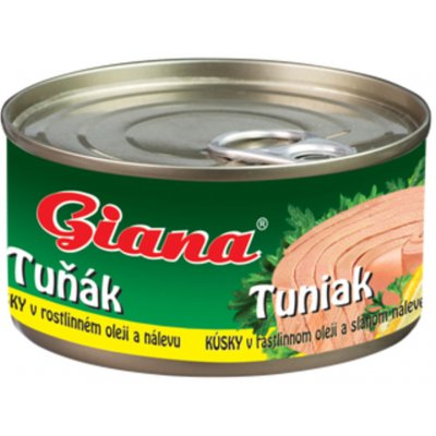 Giana Tuňák kousky v rostlinném oleji 170 g – Sleviste.cz