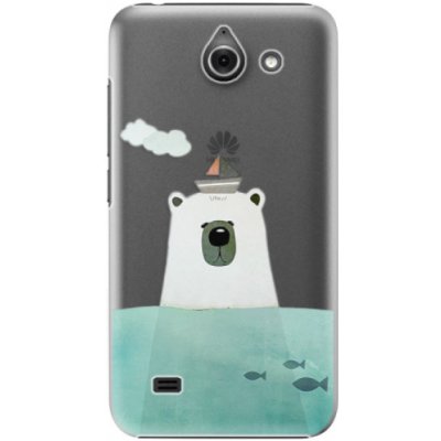 Pouzdro iSaprio Bear With Boat - Huawei Ascend Y550