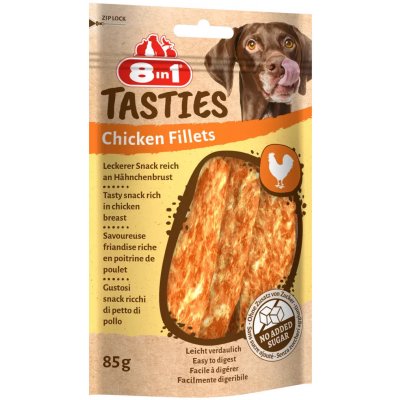 8in1 Tasties Chicken Fillets 85 g – Zboží Mobilmania