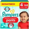 Plenky Pampers Premium Protection Pants 4 9-15kg 168 ks