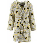 SunCity Dětský / chlapecký coral fleece župan s kapucí Batman Šedá – Hledejceny.cz