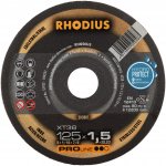 Rhodius XT38 210748 řezný kotouč rovný 125 mm 10 ks nerezová ocel, ocel – Zboží Dáma