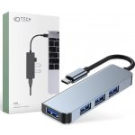 Tech-Protect V1-HUB ADAPTÉR 4V1 GREY – Sleviste.cz