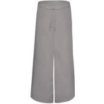 Link Kitchen Wear Bistro zástěra s rozparkem X962 Mouse Grey 100x100cm – Hledejceny.cz