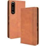 VSECHNONAMOBIL 31708 BUSINESS Peňaženkový kryt Sony Xperia 1 III hnědý – Zboží Mobilmania