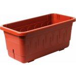 Plastkon Samozavlažovací Truhlík FANTAZIE teracota 80 x 19 x 18 – Sleviste.cz