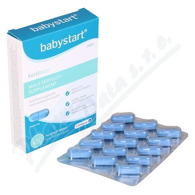 Babystart FertilMan vit.pro muže s L-taurin.cps.30