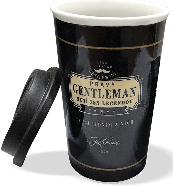 Nekupto Liga Pravých Gentlemanů Cestovní hrnek To Go Pravý gentleman není  jen legendou 350 ml od 215 Kč - Heureka.cz