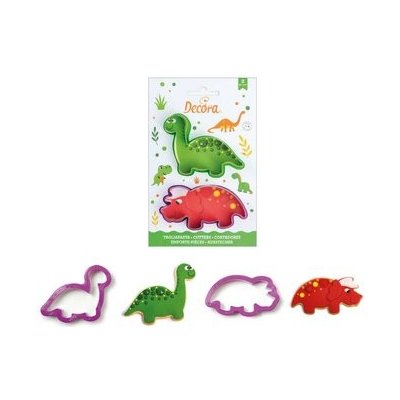 Plastové vykrajovátko dinosaurus 2ks - Decora – Hledejceny.cz