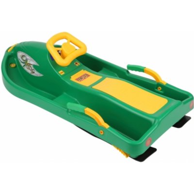 Plastkon Snow Boat Bob s volantem zelená – Zbozi.Blesk.cz