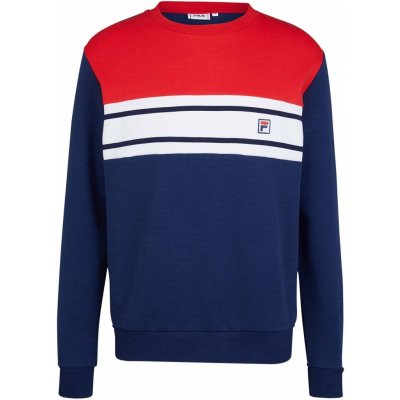 Fila BETTOLLE crew neck FAM0072 Modrá – Zboží Mobilmania