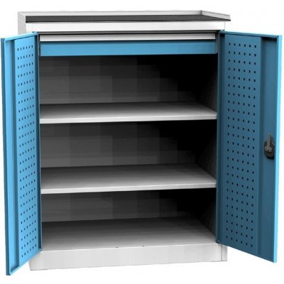 Kovos Dílenská skříň Kovos SPD 12B 3 modrá – HobbyKompas.cz