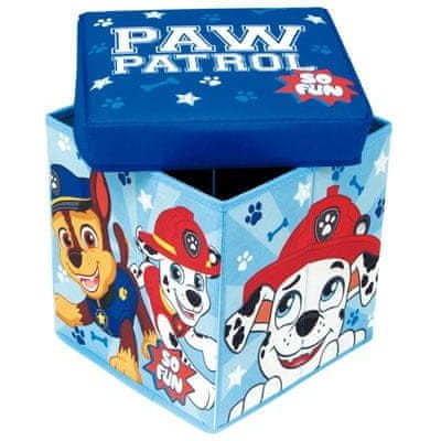 Arditex Úložný box s víkem 2v1 Paw Patrol PW13989 – Sleviste.cz